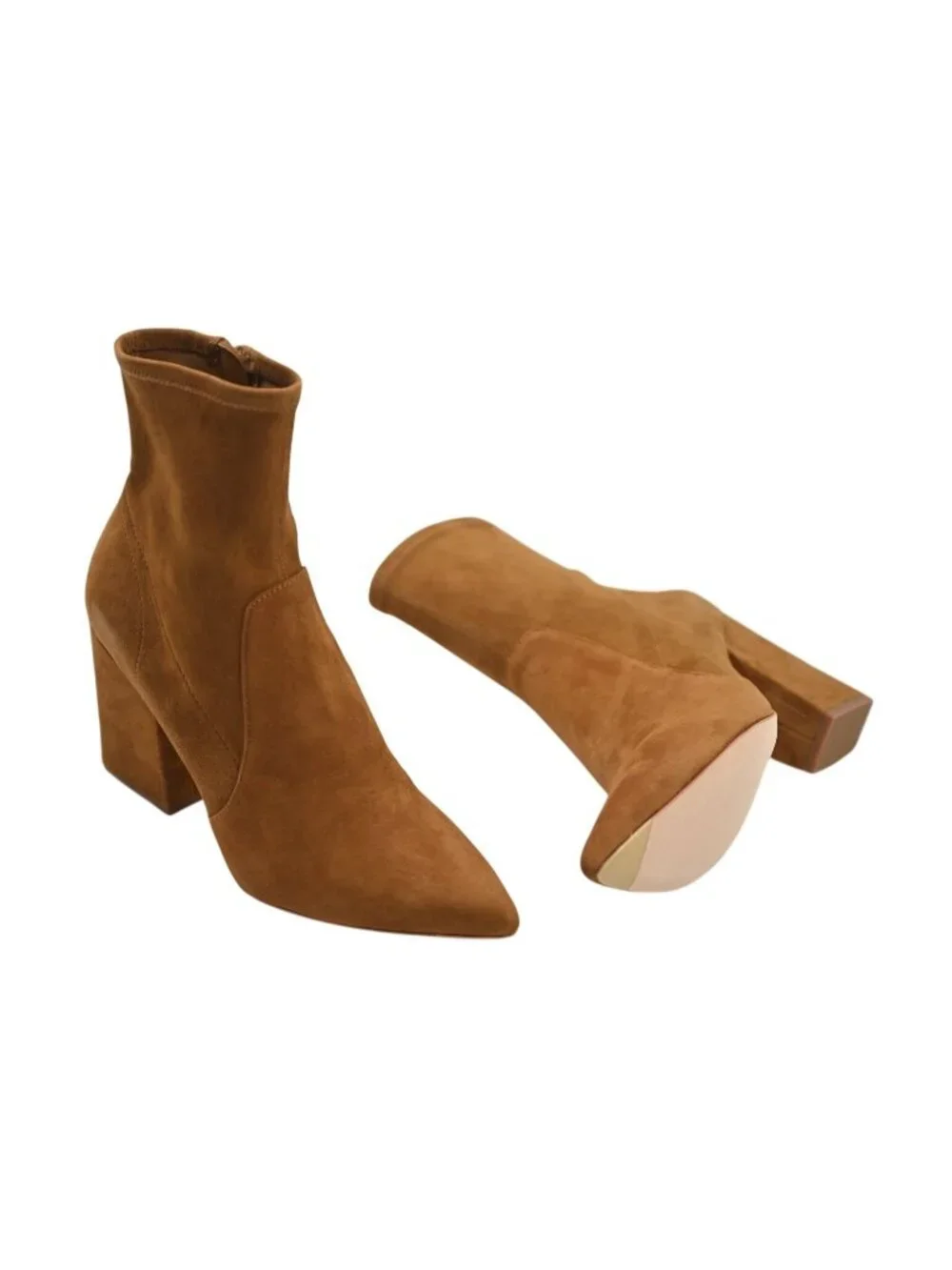 Loeffler Randall Isla Slim Ankle Boots in Cacao